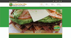 Desktop Screenshot of lavistatortas.com