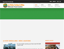 Tablet Screenshot of lavistatortas.com